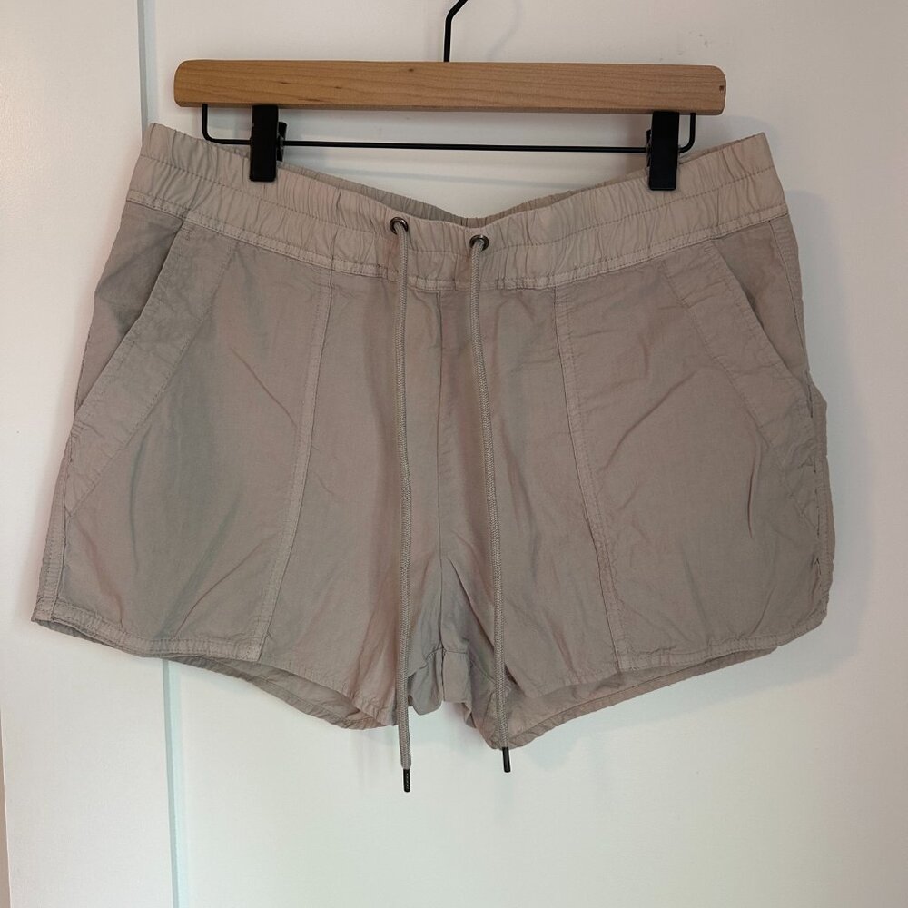 James Perse Crinkle Poplin Trouser Shorts